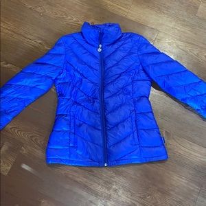 ROYAL BLUE WOMENS LIGHTWEIGHT DOWN JACKET